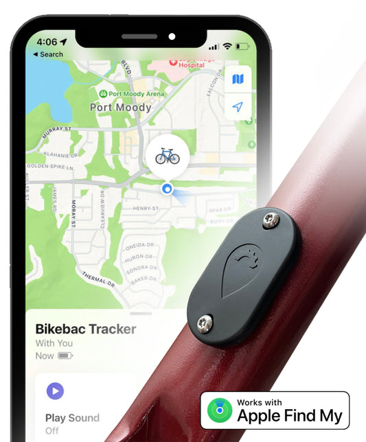 Bikebac Tracker: Apple Find My