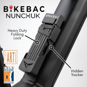 Nunchuk - Folding Lock With Hidden Tracker